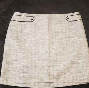 Textür mini skirt White House Black Market